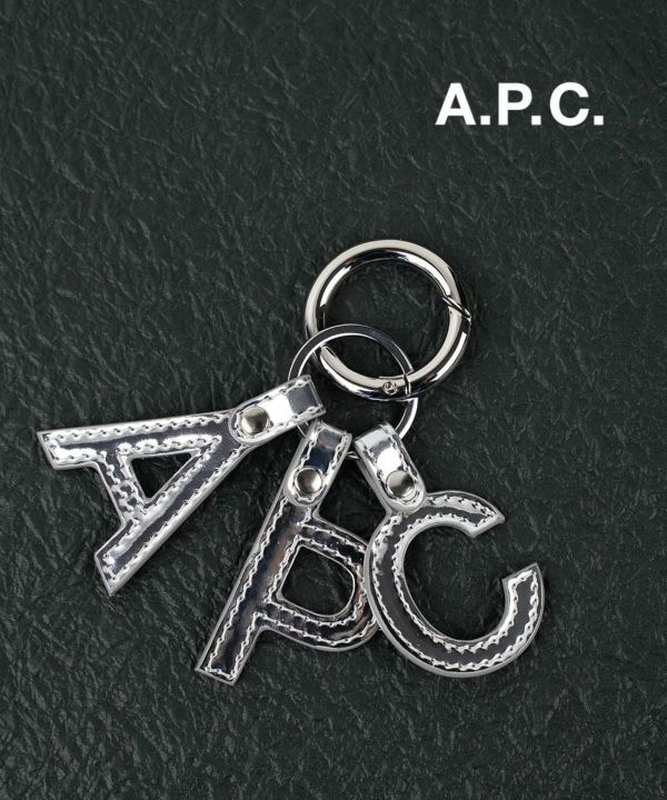 A.P.C.(アー・ペー・セー)レターキーリング | BLEU COMME BLEU(ブルー