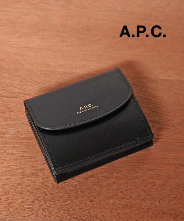 A.P.C.(アー・ペー・セー)三つ折り財布 | BLEU COMME BLEU(ブルーコム