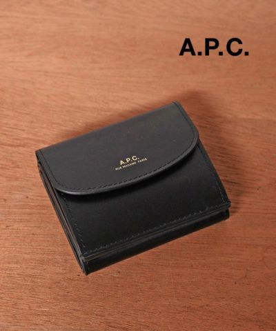 A.P.C.(アー・ペー・セー)三つ折り財布 | BLEU COMME BLEU(ブルーコム