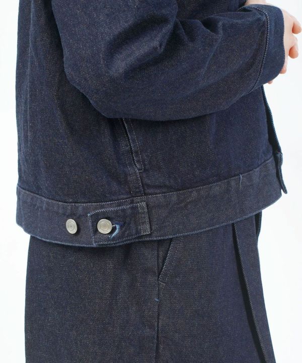mizuiro ind(ミズイロインド)コンパクトデニムジャケット | BLEU COMME