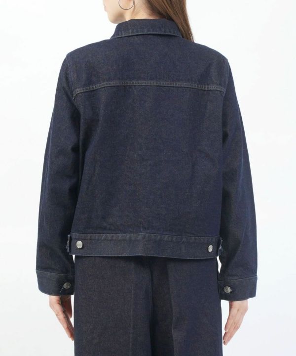 mizuiro ind(ミズイロインド)コンパクトデニムジャケット | BLEU COMME