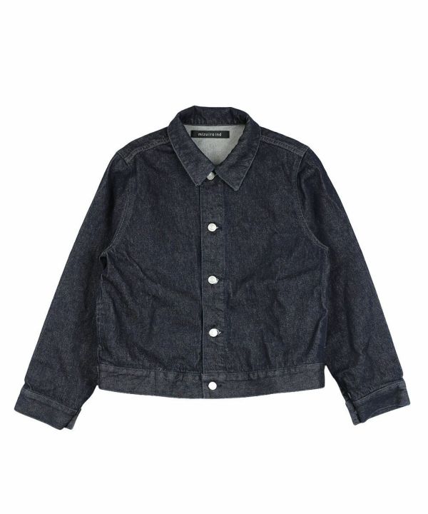 mizuiro ind(ミズイロインド)コンパクトデニムジャケット | BLEU COMME