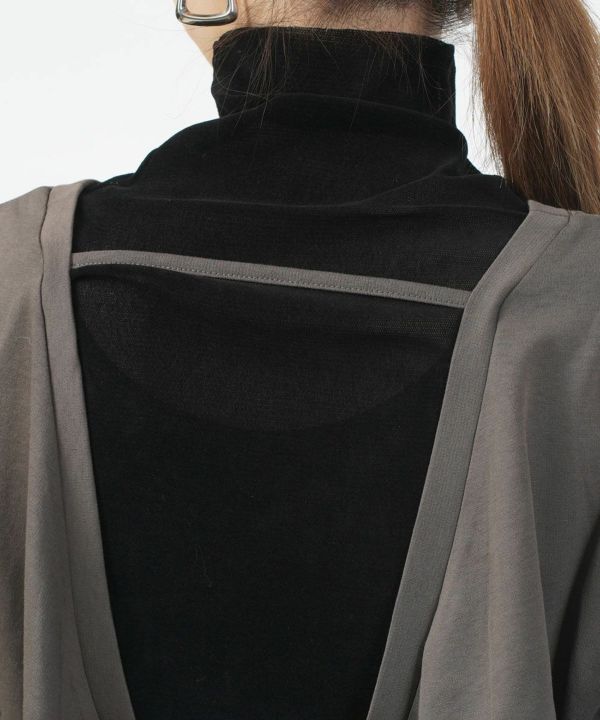 RIM.ARK(リムアーク)バックドレープカットトップス | BLEU COMME BLEU