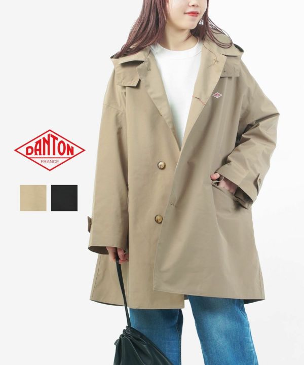 【完売品】　ダントン　 ショートバルマカーンコート　ベージュ　オーバーサイズ S DANTON(ダントン)ショートバルマカーンコート | BLEU COMME BLEU