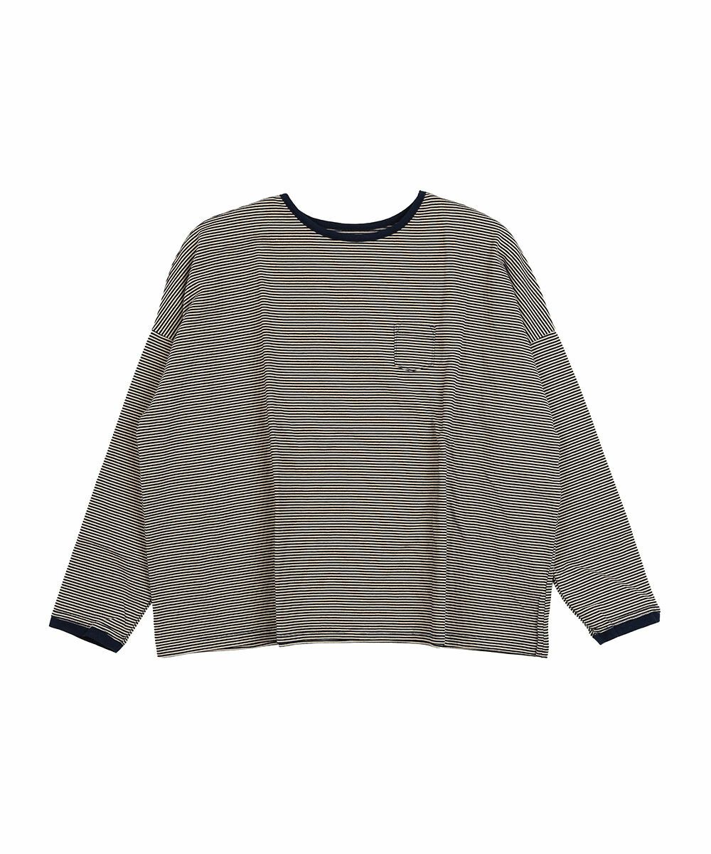 濃紺ベージュボーダー(492)