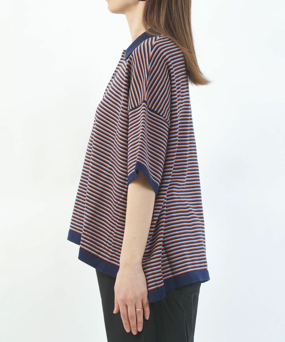 NATURAL LAUNDRY(ナチュラルランドリー)コットンマルチボーダーワイド