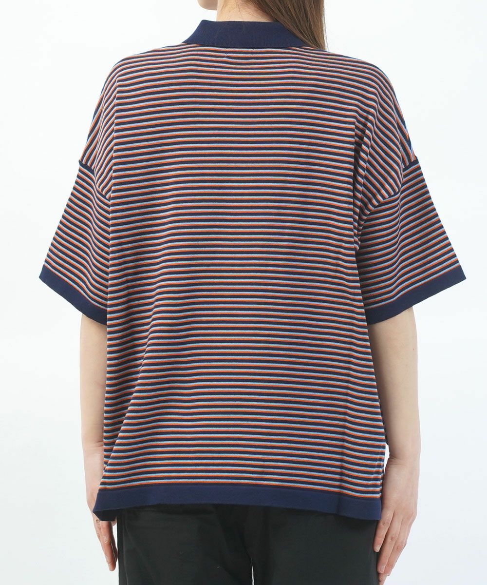 NATURAL LAUNDRY(ナチュラルランドリー)コットンマルチボーダーワイド