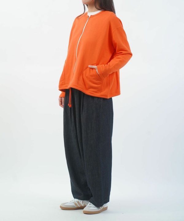 clip.tab(クリップタブ)裏毛ZIPカーディガン | BLEU COMME BLEU(ブルー