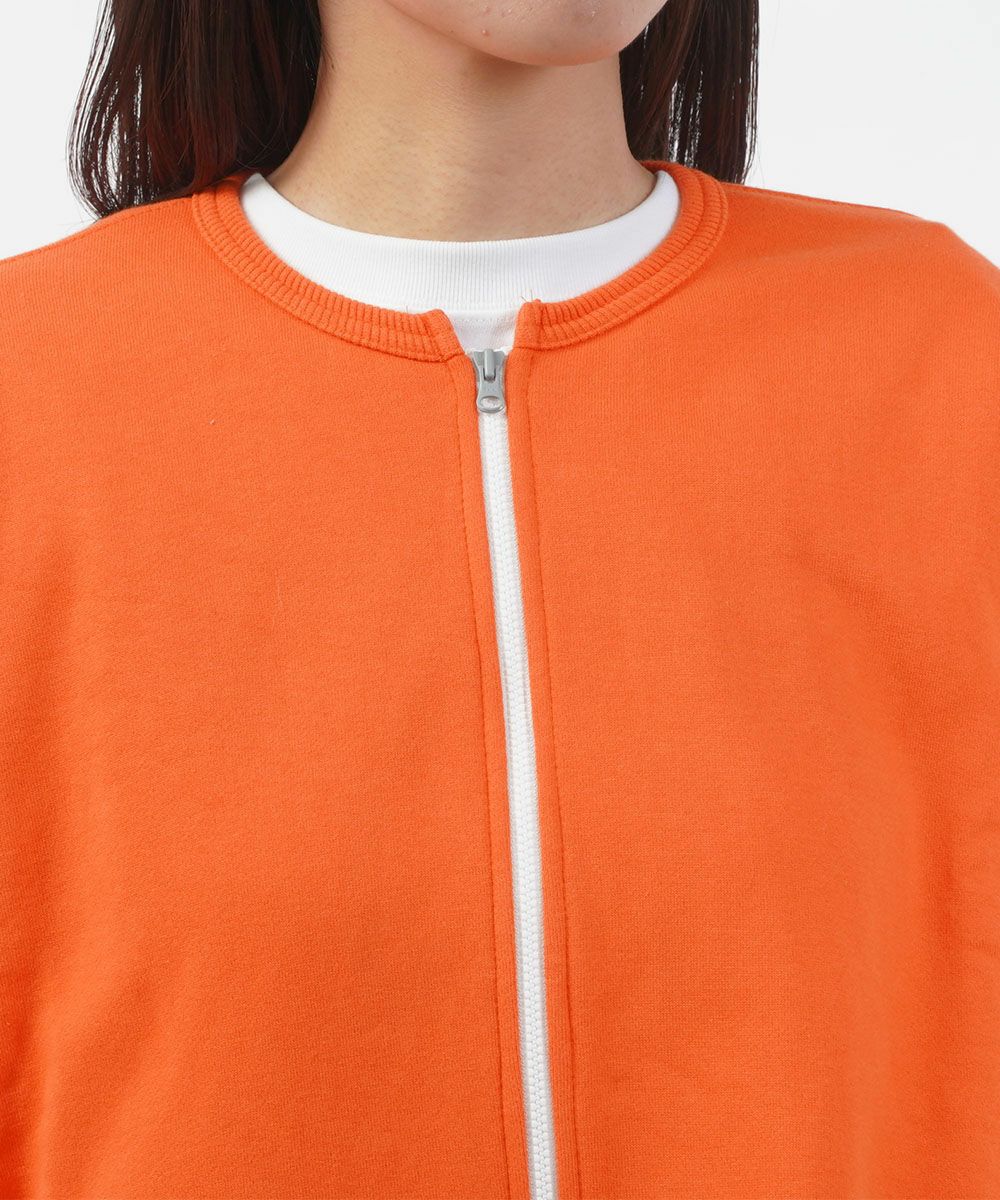 clip.tab(クリップタブ)裏毛ZIPカーディガン | BLEU COMME BLEU(ブルー