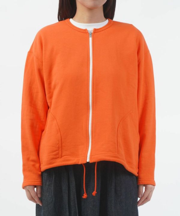 clip.tab(クリップタブ)裏毛ZIPカーディガン | BLEU COMME BLEU(ブルー