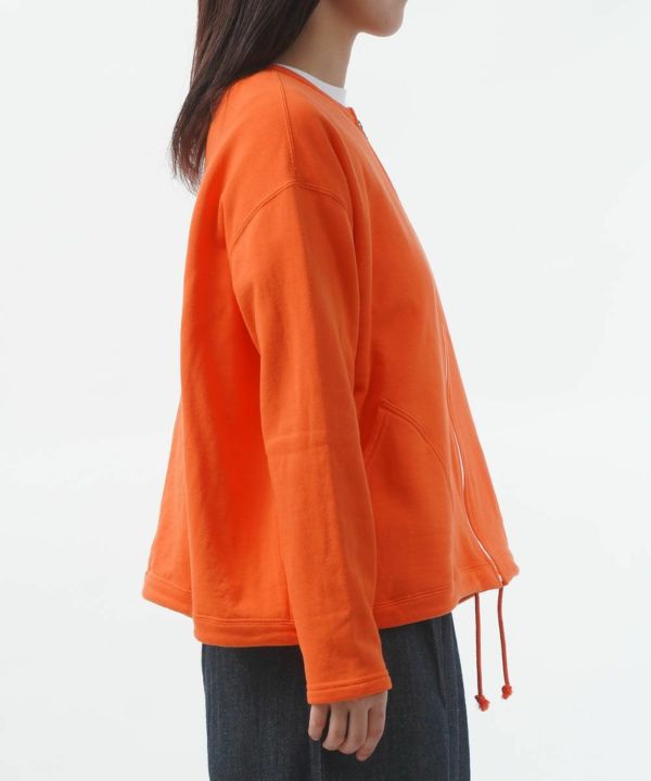 clip.tab(クリップタブ)裏毛ZIPカーディガン | BLEU COMME BLEU(ブルー