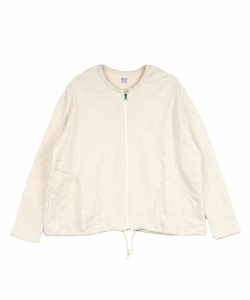 clip.tab(クリップタブ)裏毛ZIPカーディガン | BLEU COMME BLEU(ブルー